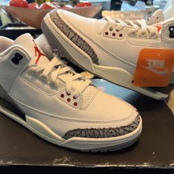 Air Jordan 3 Cement Reimagined 9.5 