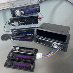 Lot of Detachable Face Car Stereos 