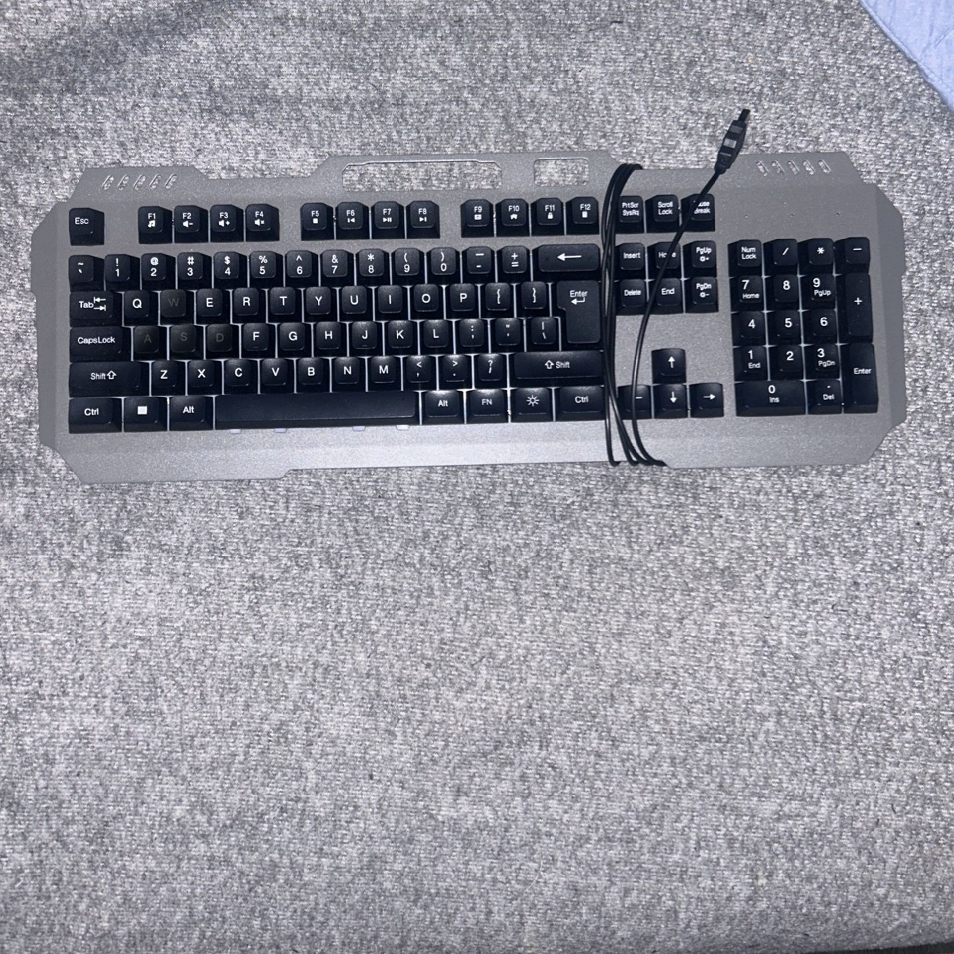 Titan Wired LED Metal Gaming Keyboard