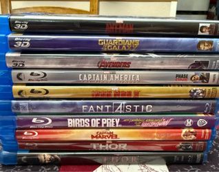 Blu-ray’s $4 each or $30 total