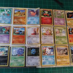 Pokemon card folder 108 cards most pre 2010