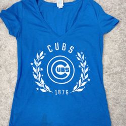 Chicago Cubs V-neck T -shirt