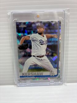 Clayton Kershaw Topps Chrome Dodgers Baseball Card