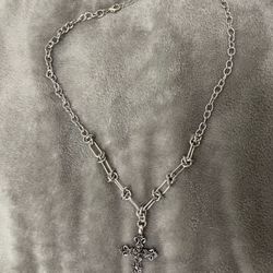 Gothic Pendant Cross Necklace