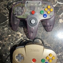 N64 Controllers 35$ Each 