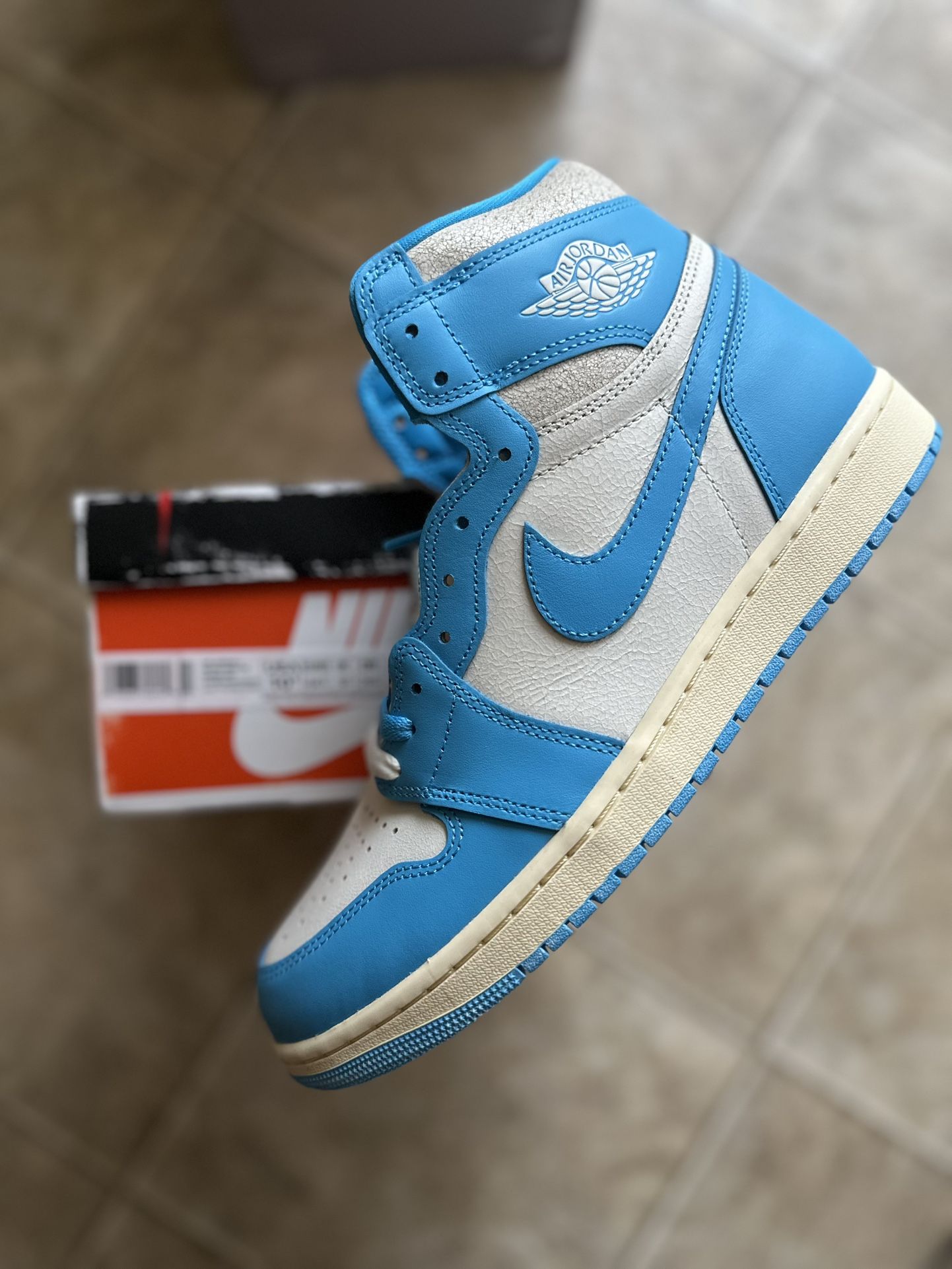 Jordan 1 Retro High OG UNC REIMAGINED 10.5