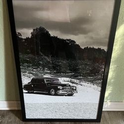Vintage Car Wall Art