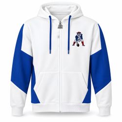 Starter New England Patriots Zip-Up Hoodie