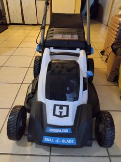 No charger no battery just the mower h a r tcordless self-propelled