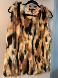 Vest, multicolored vest, new with tags size M