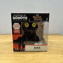 Hocus Pocus Binx Vinyl Figure Cat Disney Handmade By Robots 5" NEW