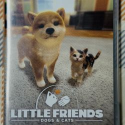 Little Friends: Dogs & Cats - Nintendo Switch Tested/Works Fast Shipping H109