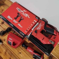 Milwaukee M12 (4) Tool, (2) battery, (2) charger combo
