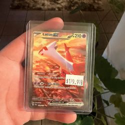 Pokemon TCG Scarlet & Violet Surging Sparks Latias Ex SIR
