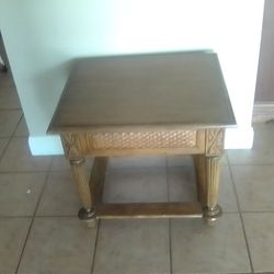 Wooden Nightstand