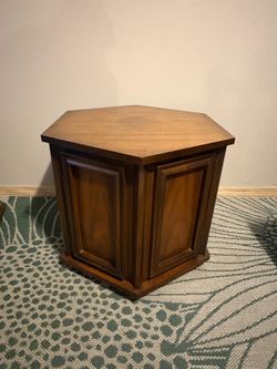 Mid century accent table