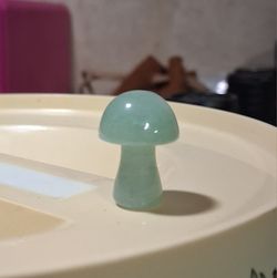 Green Aventurine Mushroom 