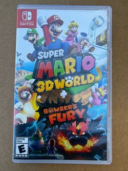 Nintendo Switch Super Mario 3D World Bowsers Fury Video Game, ps5, Xbox X, gameboy, Jersey, Jordan, iPhone,  Samsung