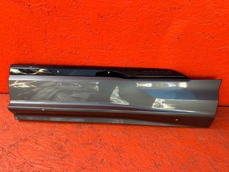 2020 2021 2022 2023 Audi Q7 Quattro Left Driver Side Rear Door Molding Trim OEM