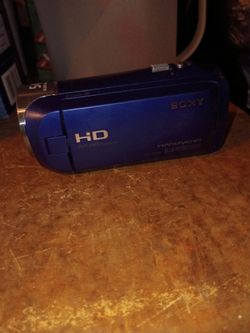 Sony HD handycam 9.2 megapixels still image recording