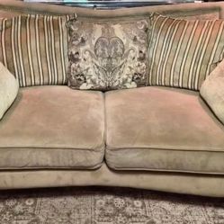 Sofa and Small Love Seat