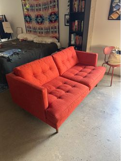 Red couch