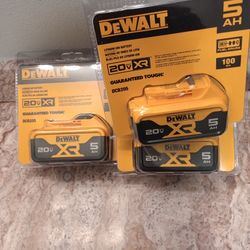 New Dewhalt Batteries $50 Each Firm Price 
