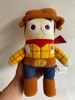 TOY STORY(USED) WOODY PLUSH/BUZZ LIGHT YEAR