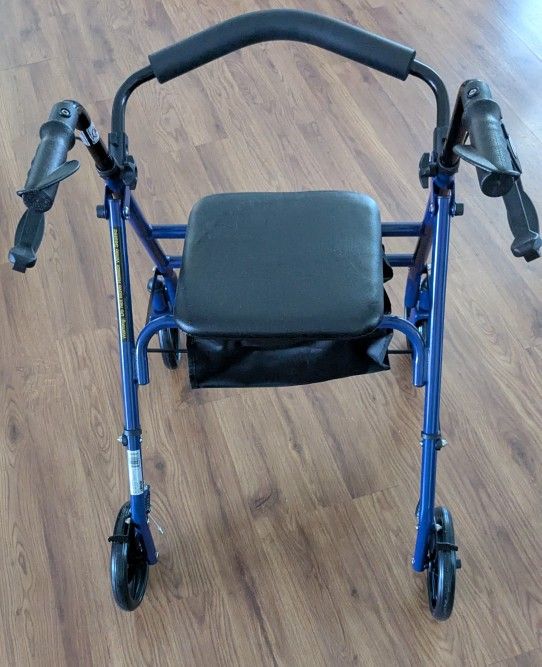 Rollator Walker With Seat and brakes
