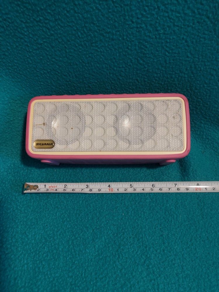 Small Pink Bluetooth Speaker