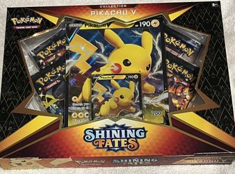 2021  Pokemon SHIHING FATES PIKACHU V COLLECTION 