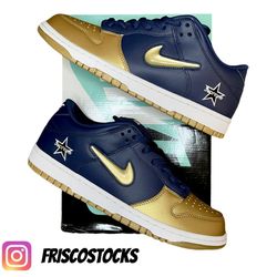 SB DUNK LOW “SUPREME JEWEL SWOOSH GOLD”