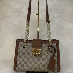 Shoulder Bag With Lock & Key