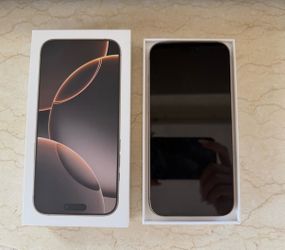 Apple iPhone 16 Pro 256GB Desert Titanium – Unlocked – Excellent Condition