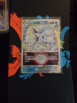 Alolan Vulpix Vstar 034 