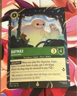 Disney Lorcana Hyperia city  promo card