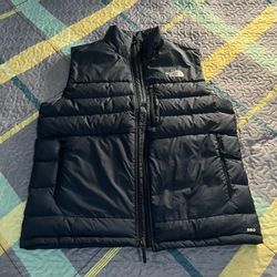 The North Face 550 Down Puffer Vest Men’s Medium Navy Blue Full Zip