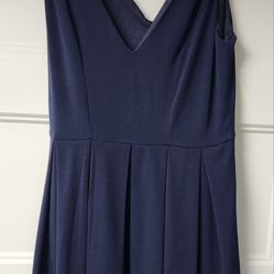 Tobi Small/ Medium Navy Dress