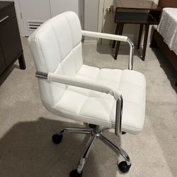 White Home Office Chair