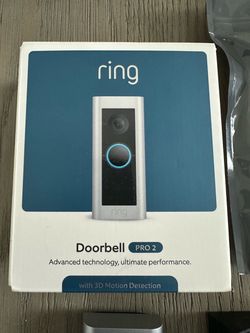 Ring Doorbell Pro 2 and Chime