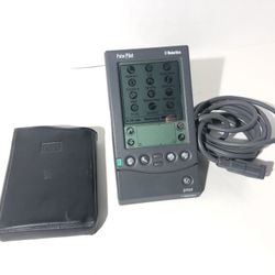 Palm Pilot Pro. With sync cradle and case