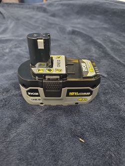Ryobi 18V 4Ah Lithium Battery ONE+