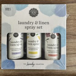 Laundry and linen spray set