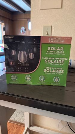 solar string lights