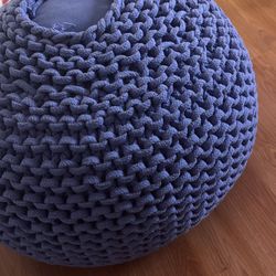 Purple Ottoman 
