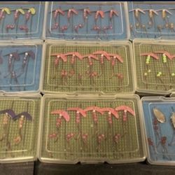 Sockeye Salmon Fishing Spinner Kits