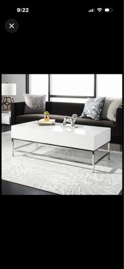 Coffee table with storage