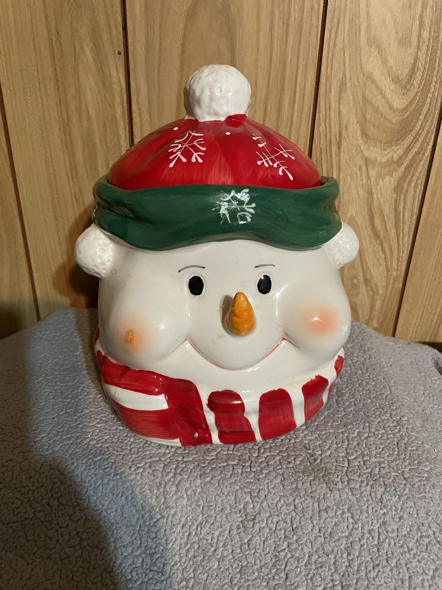 Snowman Cookie Jar