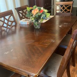 6 Piece Dining Set Table Can Be Seperated