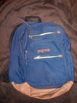 Blue Jansport Backpack